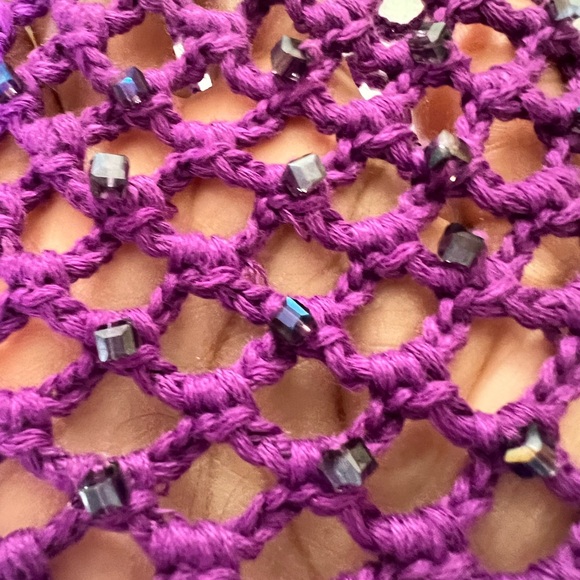 Zara beaded knit cap. This item is new without tag. - Picture 2 of 4